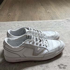 Vans Lowland No Lace White Sneakers